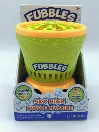 Fubbles Little Kids Premium Bubble Blastin 