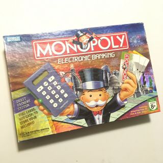 2007 Monopoly Electronic Banking Great Shape 100 Complete