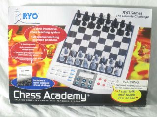 Ryo Chess Academy Talking Computer Electronic Chess Set Game