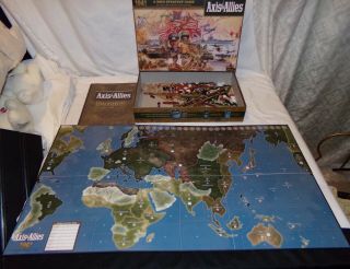 Axis & Allies 1941 Wwii Strategy Boad Game Complete Wizards Of The Coast