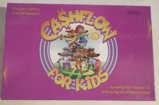 Cashflow For Kids Board Game 100 Complete - Barely