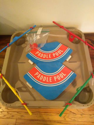 Vintage 1970 Paddle Pool By Milton Bradley Game Replacement Parts