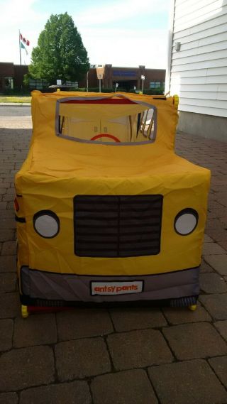 Antsy Pants Vehicle - Yellow School Bus Build And Play Kit
