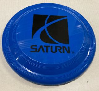 Saturn Car Co.  Frisbee Promo Flying Disc Blue