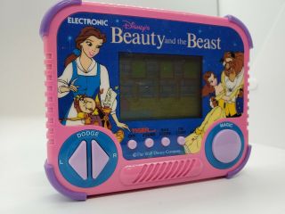 Vintage Disney Beauty And The Beast 1990 Tiger Electronics Handheld Video Game