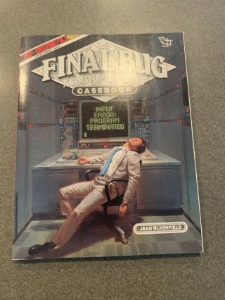 The Final Bug - Top Secret S.  I.  Rpg A Solo Operations Book - Tsr 7610 - Complete