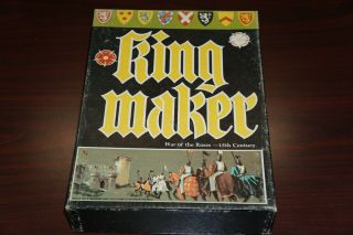 Avalon Hill Games - King Maker War Of The Roses 818 - Britannia 873 Unpunched