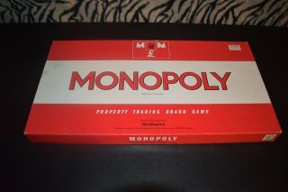 Rare Vintage Monopoly Game Made In England 1961,  1935 Board