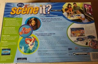 Disney Scene It DVD Game 2nd Edition Mattel Family Trivia 2007 3