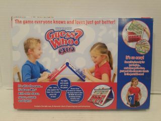 Electronic GUESS WHO? EXTRA 2008 Game Milton Bradley Complete 2