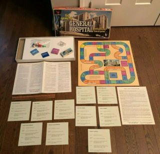 1982 General Hospital Board Game Based On The Serial Soap Opera.