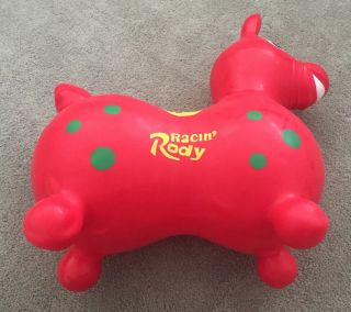 Gymnic Racin ' Rody 7 Red Bouncy Horse 2