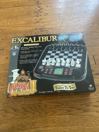 Excalibur Games Ivan The Terrible Computerized Chess Game Complete