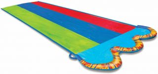 Triple Racer Water Slide Banzai 3 Inflatable Body Boards 16ftx82in 12,