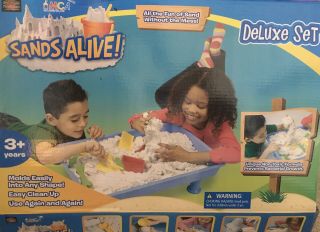Play Visions Sands Alive Deluxe Sand Box Play Set 4 Lb Sand
