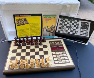 Chess Challenger “10” Computer Chess Set (1979) By Fidelity Electronics