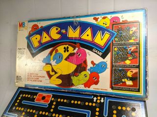 Vintage 1980/1982 Milton Bradley Pac - Man Board Game USA 99 Complete 2