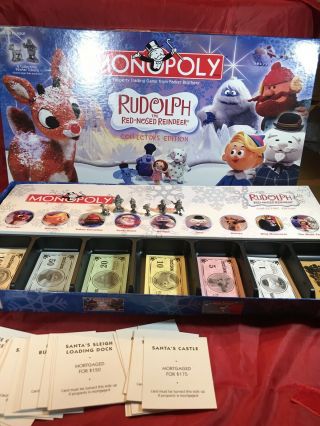 Monopoly - Rudolph The Red Nosed Reindeer: Collector’s Edition - Complete