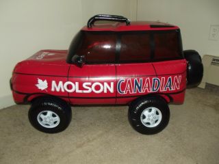 Inflatable Blow Up 40 Inch Molson Canadian Suv Truck Car.