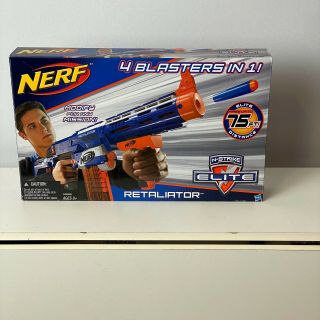 Set Of 2 Nerf N Strike Elite Retaliator Blaster - Hasbro,  Inc.  653569728160