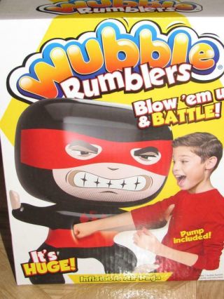 Wubble Rumblers Air Ninja Blow Up And Battle Pump 2020