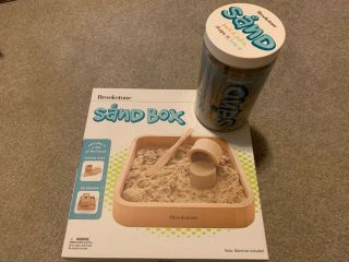Brookstone Sand Box Desktop For Adult Or Child 9.  5 " X 9.  5 (sand)