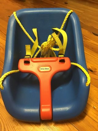 Little Tikes 2 - In - 1 Snug And Secure Swing - Blue 50 Lbs Capacity