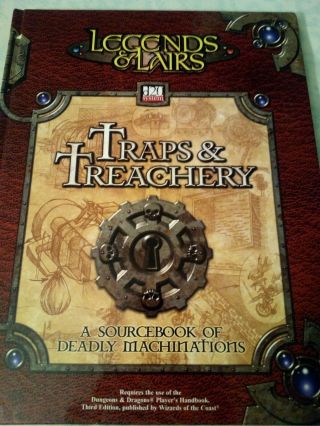 Dungeons And Dragons D20 V.  3.  5 Traps And Treachery