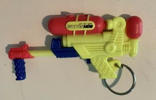 Mini Soaker Mds Pump Action Squirt Gun 5 " Long Keychain 1993