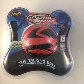 Nerf Cosmic Catch The Talking Ball Electronic Game Black 42790 Hasbro