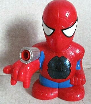 Marvel Ultimate Spider - Man Bubble Machine Hand Held Imperial Toy Co