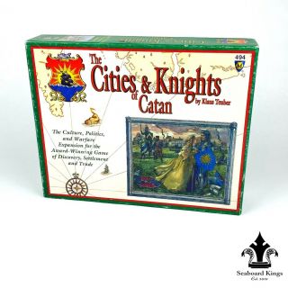 Settlers Of Catan Expansion - The Cities & Knights Of Catan 494.