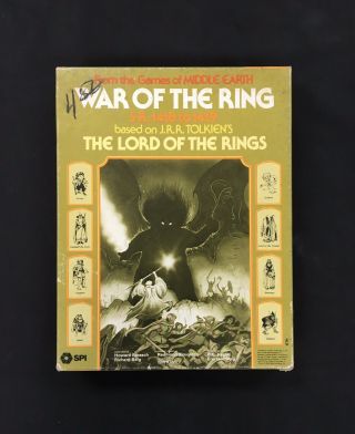 War Of The Ring Board Game 1977 Designer’s Edition
