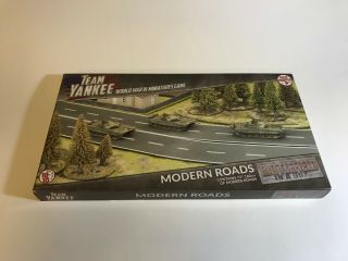 Team Yankee - Flames Of War - Battlefield In A Box,  Modern Roads