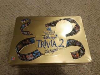Wonderful World Of Disney Trivia 2 - The Sequel Board Game,  Complete