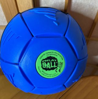 Phlat Ball V3 - Purple/ Blue - Flat Frisbee Disk Suction Ball Outdoor Fun