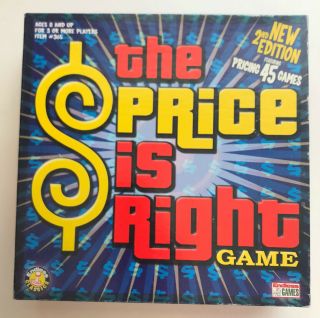 The Price Is Right Board Game 2nd Edition Family Fun Night