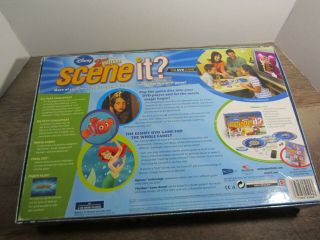 Disney SCENE IT 2nd Edition DVD Game COMPLETE 2007 Family Game PIXAR 3