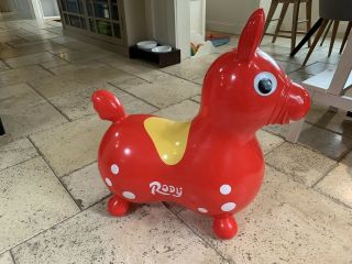 Rody Bounce Horse (Red) 3