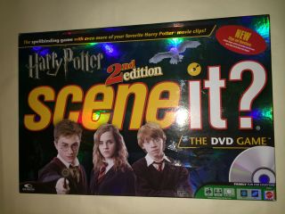 2007 Harry Potter 2nd Edition Scene It? The Dvd Game Complete