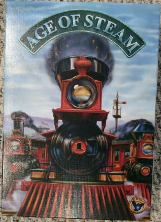 Age Of Steam Board Game By Martin Wallace - Eagle Games - Opened,  Never Played