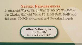 Wilson Software Turbo Seven Card Stud For Windows Version 4 2007