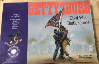 Avalon Hill Gettysburg Civil War Battle Game (smithsonian Edition 1988)
