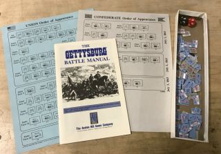 Avalon Hill GETTYSBURG Civil War Battle Game (Smithsonian Edition 1988) 2