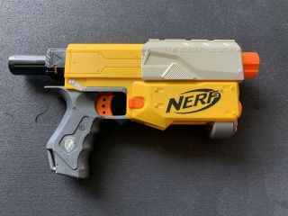 Nerf N - Strike Yellow Recon Cs - 6 Blaster Gun No Clip/darts/attachments