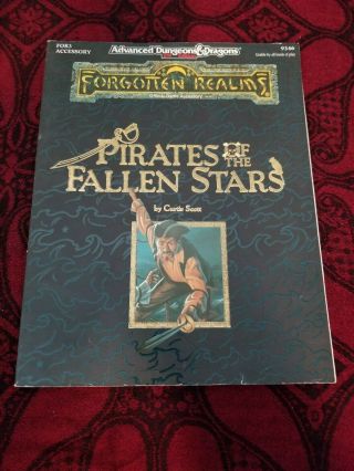 Ad&d Pirates Of The Fallen Stars - Forgotten Realms