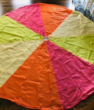 Kid’s Colorful Play Parachute - 9.  5 Ft