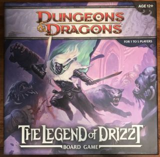 4th Edition D&d Ser.  : Legend Of Drizzt Board Game : A Dungeons And Dragons Board