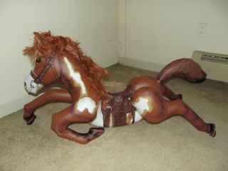 Inflatable Blow Up 40 Inch Horse From Frenry 1986.