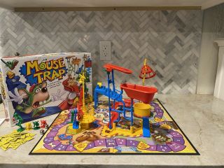 Mouse Trap Game By Milton Bradley 2005 Edition - Ages 6 Up 2 To 4 Players